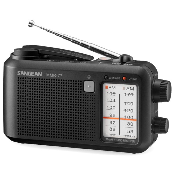 Sangean mmr-77 fcc matt black / radio portátil